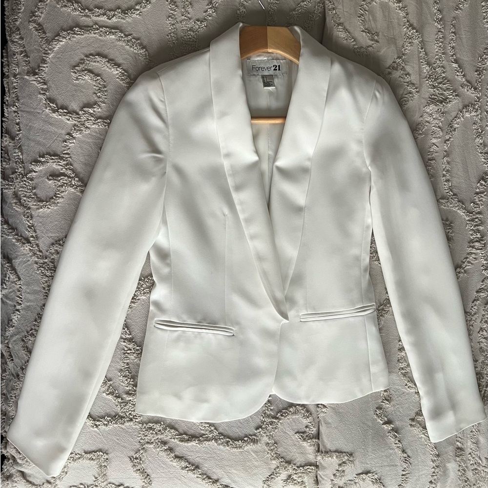 White blazer